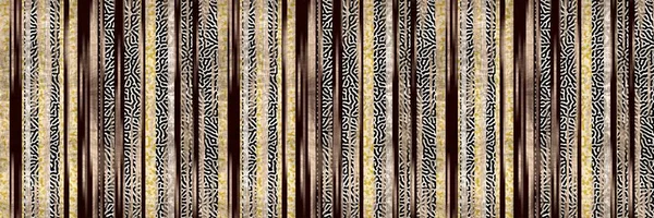 Kusursuz etnik kabile çizgileri. Parmak izi için sınır çizgisi tasarımı. Yüksek kaliteli hayvan kürkü derisi illüstrasyondan esinlenmiştir. Solmuş halı ya da kapak resmi gibi bir halı. Kalın çizgi dokuları.