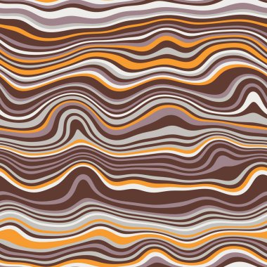 Parmak izi için kusursuz dalgalı çizgili moda yüzey deseni tasarımı. Yüksek kalite çizim. Eğri çizgili basit soyut, moda, kumaş, tekstil, iç mekan ya da dekor için tekrar serpiştirilmiş..