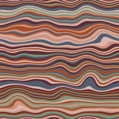 Parmak izi için kusursuz dalgalı çizgili moda yüzey deseni tasarımı. Yüksek kalite çizim. Eğri çizgili basit soyut, moda, kumaş, tekstil, iç mekan ya da dekor için tekrar serpiştirilmiş..