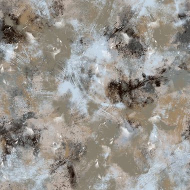 Kusursuz nötr ten ve baskı için beyaz, sıkıntılı, pis motif yüzey deseni tasarımı. Yüksek kalite çizim. Tekstil desenli tekrar parmak izi örneği. Yaşlanmış gri, kirli, soyut çizimler.