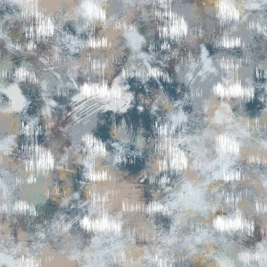 Kusursuz nötr ten ve baskı için beyaz, sıkıntılı, pis motif yüzey deseni tasarımı. Yüksek kalite çizim. Tekstil desenli tekrar parmak izi örneği. Yaşlanmış gri, kirli, soyut çizimler.