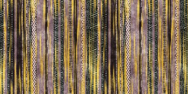 Kusursuz etnik kabile çizgileri. Parmak izi için sınır çizgisi tasarımı. Yüksek kalite çizim. Solmuş halı ya da kapak resmi gibi bir halı. İlginç coğrafi dokularla dolu kalın çizgiler.