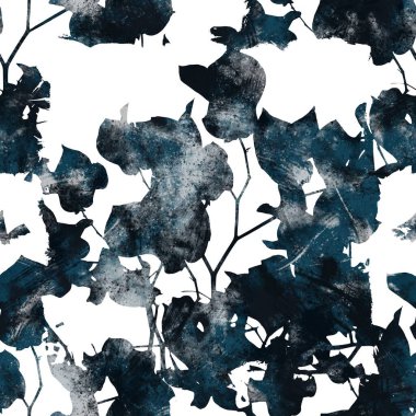 Kusursuz lacivert ve beyaz soyut, pürüzsüz yüzey desenli baskı tasarımı. Yüksek kalite çizim. Arkaplan veya tekstil veya kumaş veya duvar kağıdı veya iç tasarım için doku.