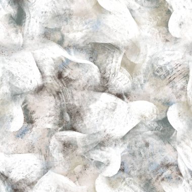 Parmak izi için kusursuz nötr ve beyaz grungy klasik soyut yüzey desenli tasarım. Yüksek kalite çizim. Tek renkli dünya tasarımı beyaz desenli kaplama. Grafik örneklerini tekrarla