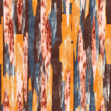 Parmak izi için pürüzsüz kağıt kolaj yüzey deseni tasarımı. Yüksek kalite çizim. Yırtılmış kağıt ya da kumaş parçaları modern dekor ya da tekstil tasarımı için tekrar dizayn edilmeye başlandı.