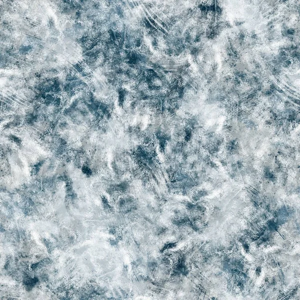 Nahtloses, marineblaues und weißes abstraktes, grungy, nahtloses Oberflächenmuster für den Druck — Stockfoto