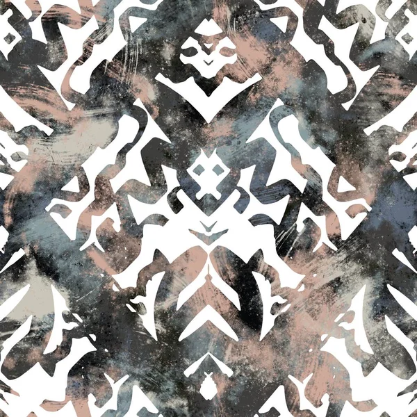Απρόσκοπτη Ουδέτερη Και Λευκή Grungy Κλασική Αφηρημένη Επιφάνεια Σχέδιο Μοτίβο — Φωτογραφία Αρχείου