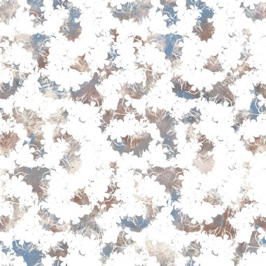 Kusursuz nötr ten ve baskı için beyaz, sıkıntılı, pis motif yüzey deseni tasarımı. Yüksek kalite çizim. Tekstil desenli tekrar parmak izi örneği. Yaşlanmış gri, kirli, soyut çizimler.