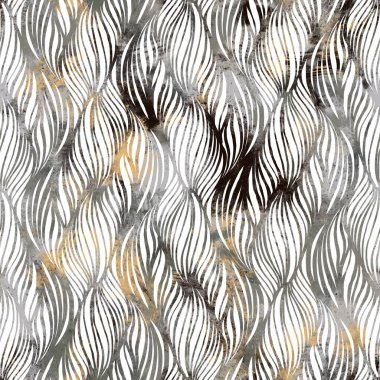 Parmak izi için kusursuz nötr ve beyaz grungy klasik soyut yüzey desenli tasarım. Yüksek kalite çizim. Tek renkli dünya tasarımı beyaz desenli kaplama. Grafik örneklerini tekrarla