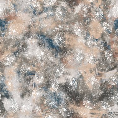 Parmak izi için kusursuz nötr ve beyaz grungy klasik soyut yüzey desenli tasarım. Yüksek kalite çizim. Tek renkli dünya tasarımı beyaz desenli kaplama. Grafik örneklerini tekrarla