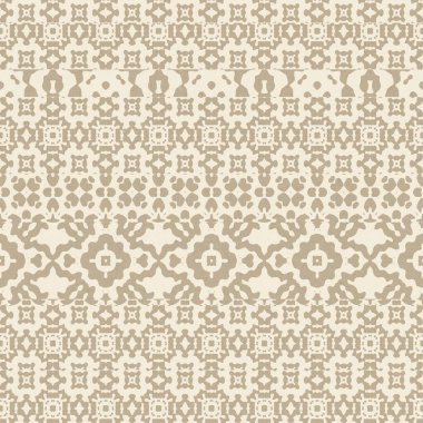 Kusursuz iki tonlu sıkıntılı halı ya da baskı için tekstil yüzey desenli tasarım. Yüksek kalite çizim. Dekoratif döşeme ya da duvar kağıdı iç tasarım sofistike görünüm. Tarz grafik motifi.