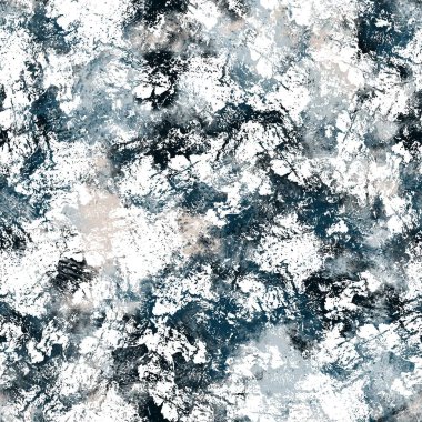 Kusursuz lacivert ve beyaz soyut, pürüzsüz yüzey desenli baskı tasarımı. Yüksek kalite çizim. Arkaplan veya tekstil veya kumaş veya duvar kağıdı veya iç tasarım için doku.