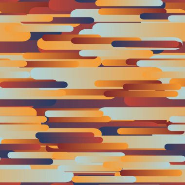 Parmak izi için kusursuz funky hap şeklindeki gradyan çizgiler yüzey deseni tasarımı