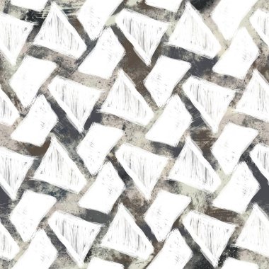 Parmak izi için kusursuz nötr ve beyaz grungy klasik soyut yüzey desenli tasarım. Yüksek kalite çizim. Tek renkli dünya tasarımı beyaz desenli kaplama. Grafik örneklerini tekrarla