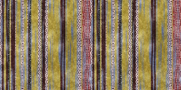 Modèle Surface Bordure Grunge Rayures Ethniques Tribales Sans Couture Pour — Photo