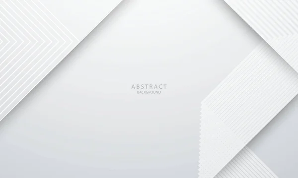 Poster Latar Belakang Putih Abstrak Dengan Dinamis Ilustrasi Jaringan Teknologi - Stok Vektor