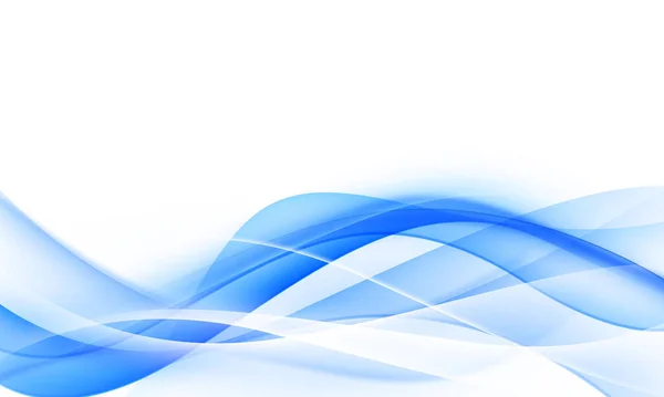 Cartel Fondo Azul Abstracto Con Dinámica Tecnología Red Vector Ilustración — Vector de stock