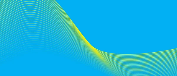 Абстрактный Синий Желтый Градиент Фона Экология Концепции Графического Дизайна — стоковый вектор