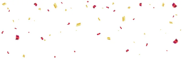 ピンクゴールドのコンフェッティのコンセプトデザインテンプレートの休日ハッピーデー 背景お祝いベクトルイラスト — ストックベクタ