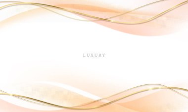 Soyut arka plan beyaz afiş güzelliği VIP lüks dinamiği ile.