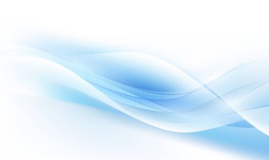 Dinamik ve soyut mavi arkaplan posteri. teknoloji ağı Vektör illüstrasyonu.