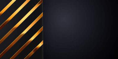 Soyut arka plan altın sarısı poster güzelliği VIP lüks dinamiği ile.