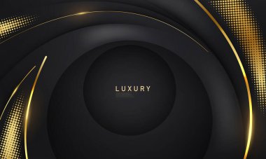 soyut kara çizgi sanat arka plan lüks beyaz altın modern