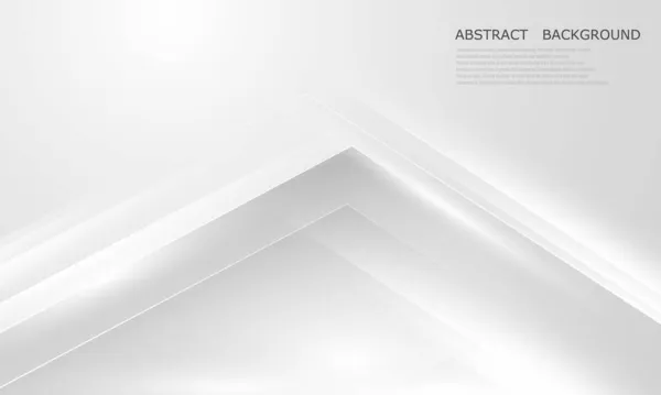 Cartaz Fundo Branco Abstrato Com Dinâmica Rede Tecnologia Ilustração Vetorial — Vetor de Stock