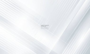 Soyut beyaz ve gri arkaplan Modern Yarıton Dalga Arkaplan Tasarımı