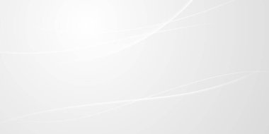 Soyut gri beyaz panoramik arka planda doğal bir desen var..