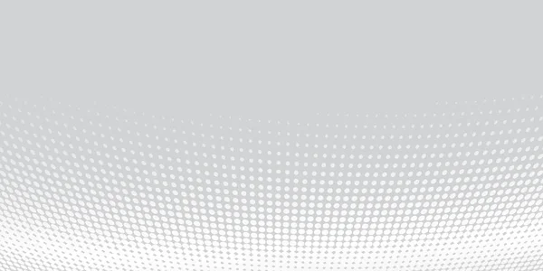 Résumé Fond Blanc Gris Modern Halftone Wave Background Design — Image vectorielle