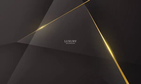 Esplendor Luxo Pôster Ouro Preto Fundo Abstrato Com Dinâmica —  Vetores de Stock