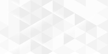 Dinamik ve soyut beyaz arkaplan posteri. teknoloji ağı Vektör illüstrasyonu.