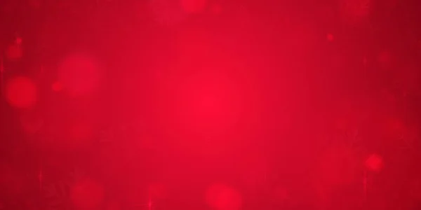 快乐的圣诞佳节和快乐的新年红底喜庆模板和彩带精致的贺卡 — 图库矢量图片