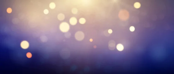 Золоті Фіолетові Блискітки Абстрактному Синьому Фоні Використовуються Святкування — стоковий вектор