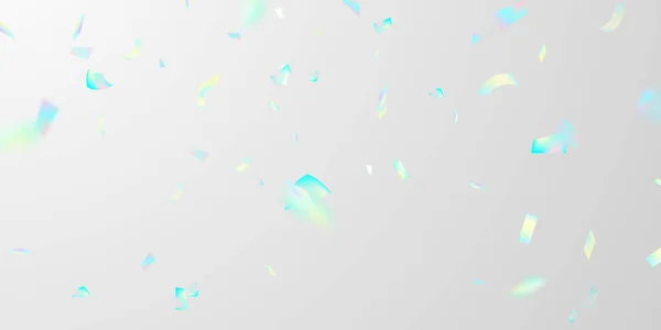 Святкування Фонового Шаблону Пастельними Кольоровими Конфетті Стрічками Розкішна Вітальна Листівка — стоковий вектор