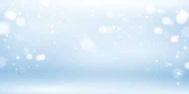 Mutlu Noeller ve mutlu yıllar mavi arka plan kutlama şablonu zarif tebrik kartı kurdelesiyle