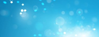 Mutlu Noeller ve mutlu yıllar mavi arka plan kutlama şablonu zarif tebrik kartı kurdelesiyle