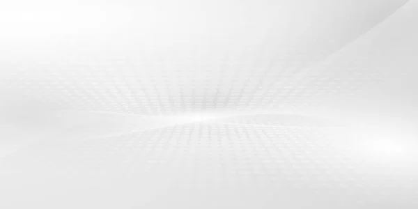 Abstraktní Bílé Šedé Pozadí Moderní Půltón Vlna Pozadí Design — Stockový vektor