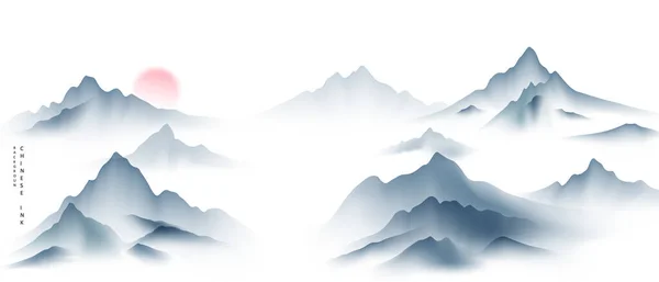 中国山水画 Vector Images | Depositphotos 中国山水画 Vector Images | Depositphotos