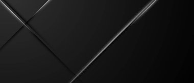 siyah soyut arkaplan modern ve zarif vektör tasarımı çizimi