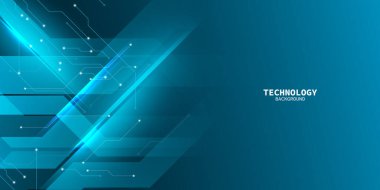 modern soyut teknoloji arkaplan tasarımı vektör çizimi