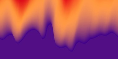 Poster şablonu için modern dalga ve sıvı pastel gradyan parlak arkaplan