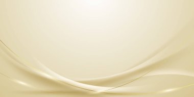 Zarif altın çizgileri olan altın lüks arka plan Modern 3d soyut vektör tasarımı