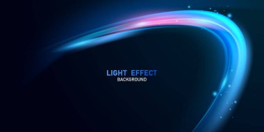 modern ışık çizgisi arkaplan vektörü çizimi