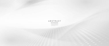 Modern Soyut Beyaz Arkaplan Tasarım Vektörü İllüstrasyonu