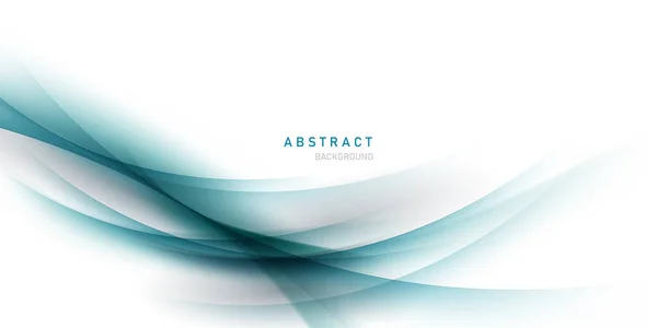 Abstract Blue Wave Background Modern Vector Illustration Design — Stock Photo, Image