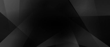 Zarif Elementler Vektör İllüstrasyonlu Modern Soyut Siyah Arkaplan