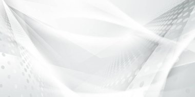 Soyut arkaplan tasarımı beyaz geometrik sıvı vektör elementlerini şekillendirir