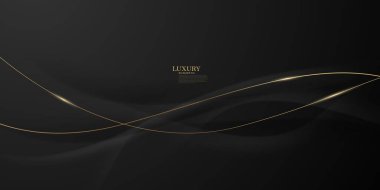abstract vector luxury red and gold background modern creative concept